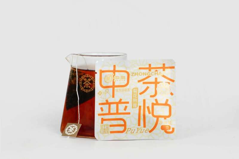 新品上市 中茶普悦 菊花熟普袋泡调味茶,邂逅专属冬日的杯中温暖 brand_alt_mark