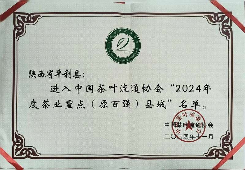 链式发展助推平利茶产业高质量发展——2024年茶产业成绩单谱写高质量发展新篇章 brand_alt_mark