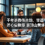 千年茶香传古韵,非遗匠心启新章 蒙顶山黄芽坊非遗黄芽品鉴会暨张强大师收徒仪式圆满举办(图4) 千年茶香传古韵,非遗匠心启新章 蒙顶山黄芽坊非遗黄芽品鉴会暨张强大师收徒仪式圆满举办(图4)