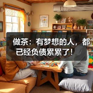 做茶:有梦想的人,都已经负债累累了! 做茶:有梦想的人,都已经负债累累了!